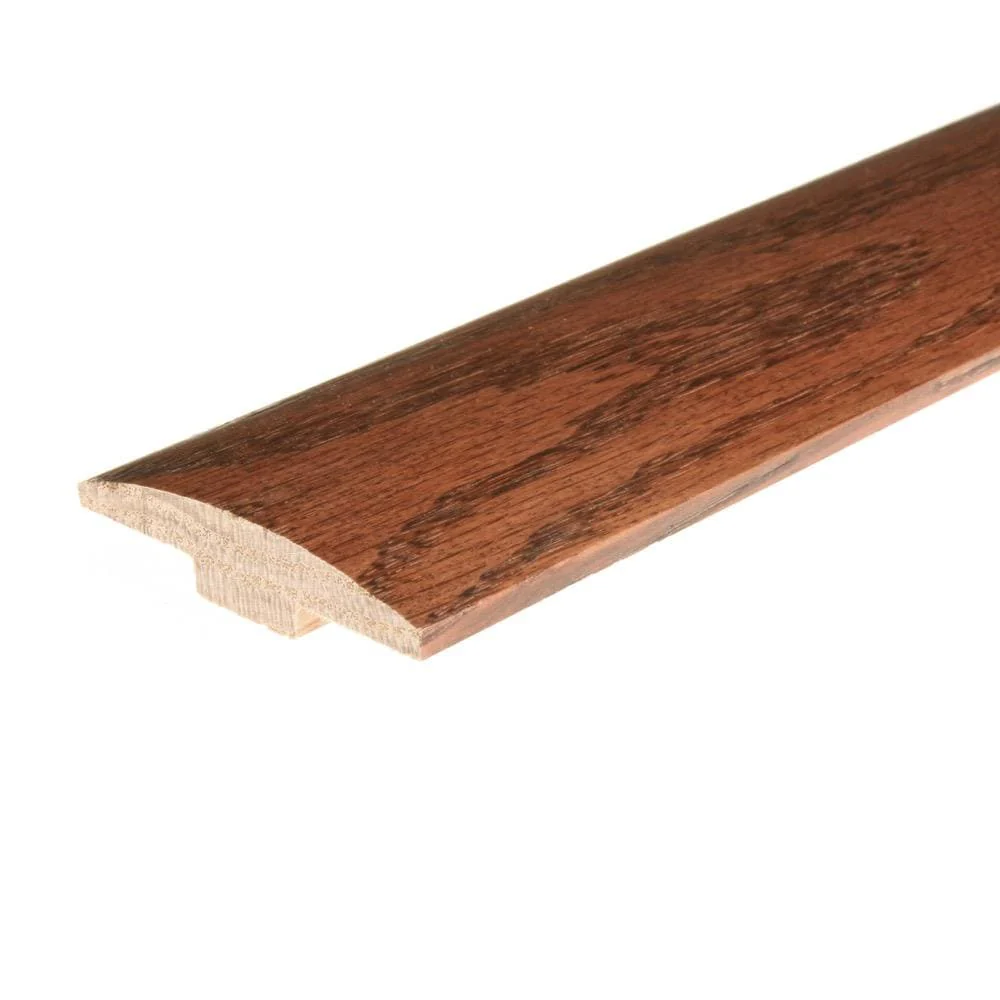 Flexco Cherry 0.46-in T x 2-in W x 78-in L Solid Wood Floor T-Moulding