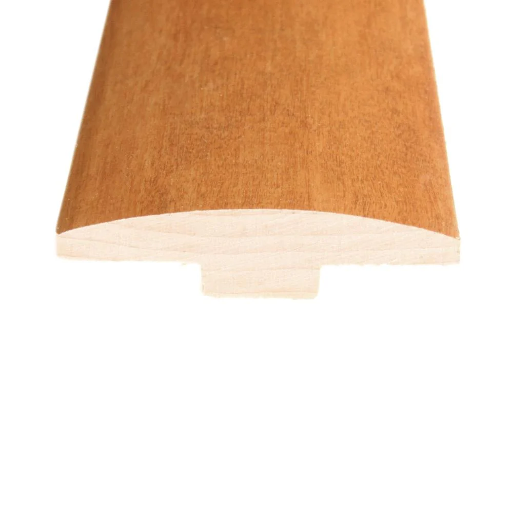 Flexco Cinnamon 0.46-in T x 2-in W x 78-in L Solid Wood Floor T-moulding - Image 3