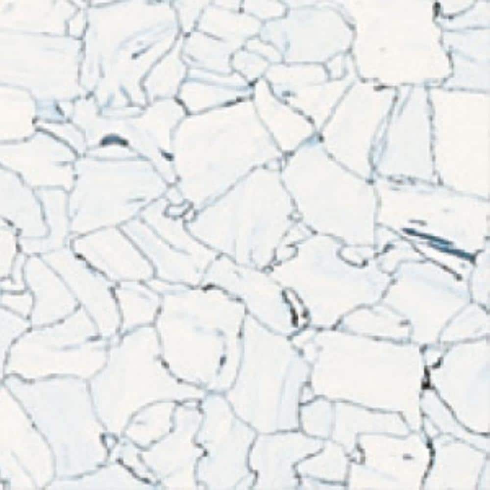 Flexco Dissipative Tile White/Blue 24-in x 24-in Glue-Down Vinyl Tile Flooring (4-sq ft)