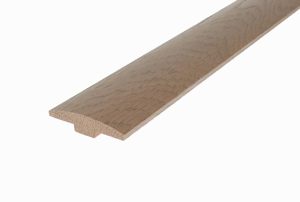 Flexco French Oak Canarias 0.438-in T x 2-in W x 78-in L Solid Wood Floor T-Moulding