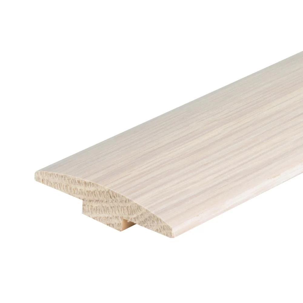 Flexco French Oak Mila 0.46-in T x 2-in W x 78-in L Solid Wood Floor T-Moulding