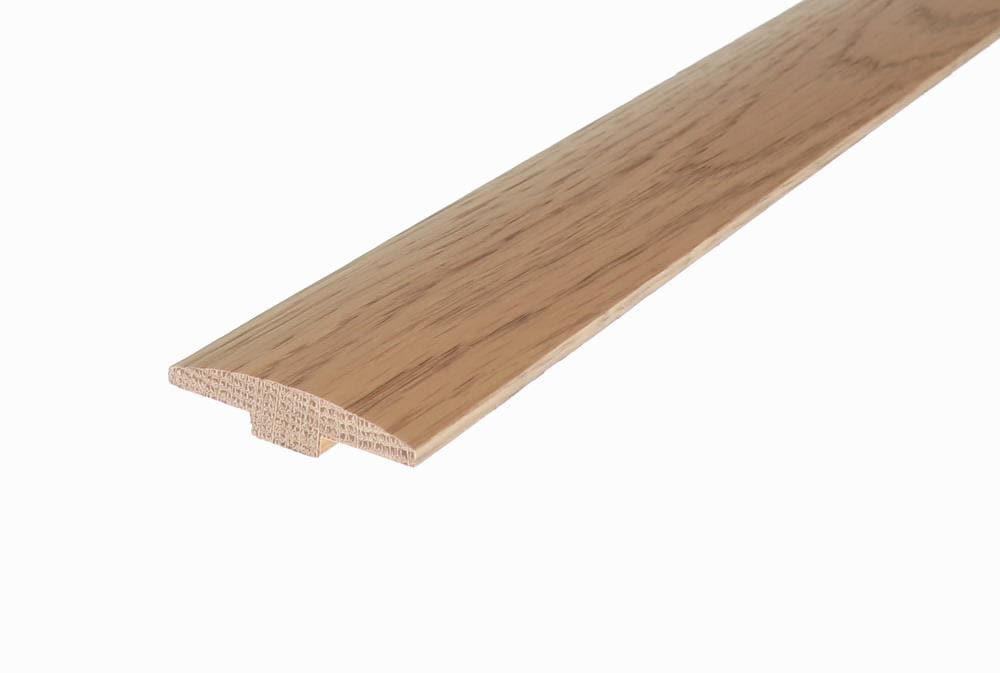 Flexco French Oak Valirana 0.448-in T x 2-in W x 78-in L Solid Wood Floor T-Moulding