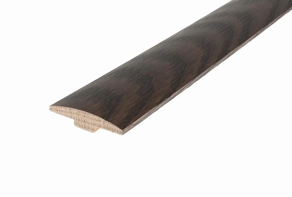 Flexco French Oak Valverde 0.402-in T x 2-in W x 78-in L Solid Wood Floor T-Moulding