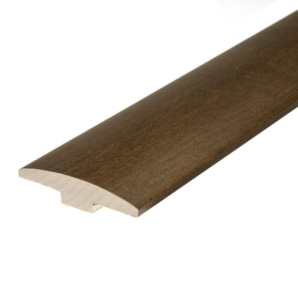 Flexco Frontier 0.46-in T x 2-in W x 78-in L Solid Wood Floor T-Moulding