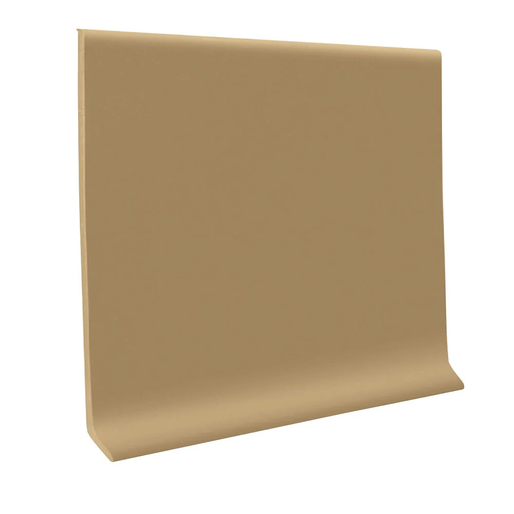 Flexco Goldenrod 4-in x 48-in Vinyl Wall Base (0.08-in Thick)