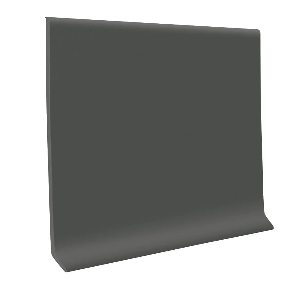 Flexco Graphite 4-in x 48-in Vinyl Floor Base