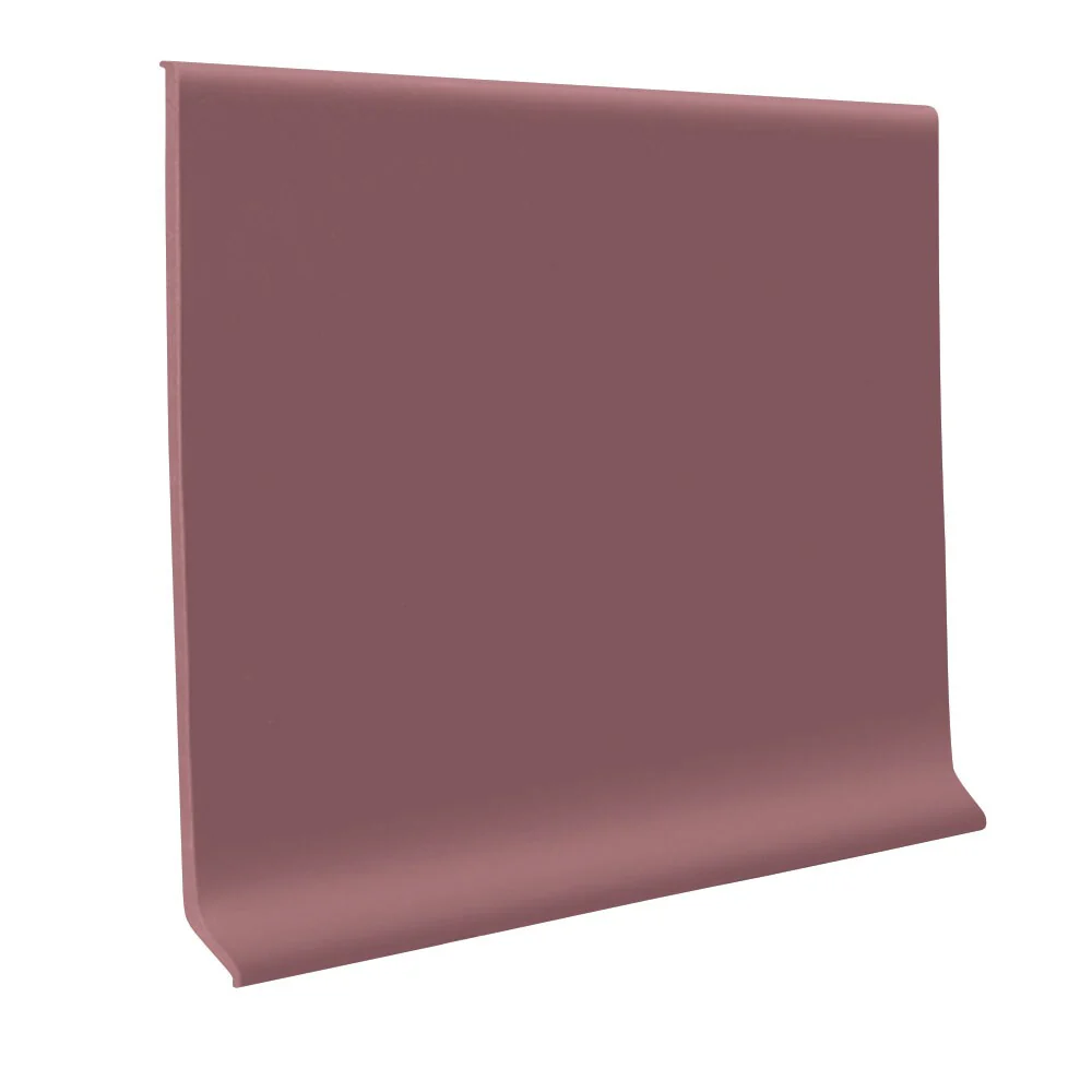 Flexco Plum Pudding 2.5-in x 48-in Vinyl Wall Base (0.08-in Thick)