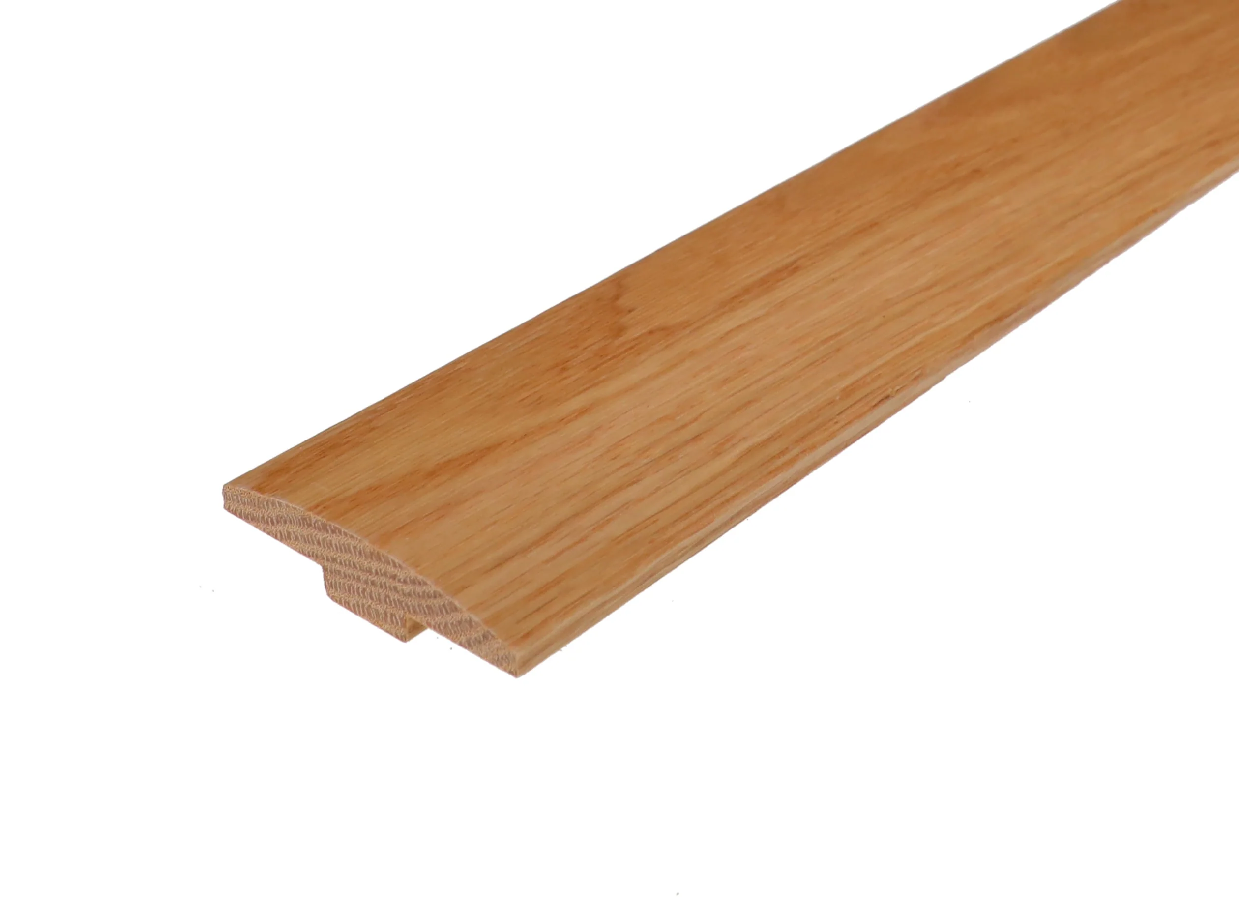 Flexco Red Oak 0.28-in T x 2-in W x 78-in L Solid Wood Floor T-moulding