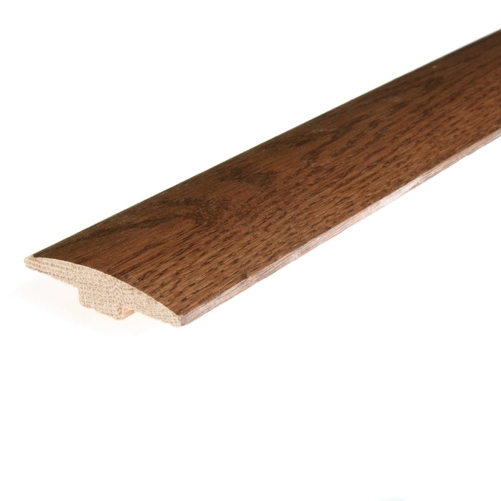 Flexco Saddle 0.46-in T x 2-in W x 78-in L Solid Wood Floor T-Moulding