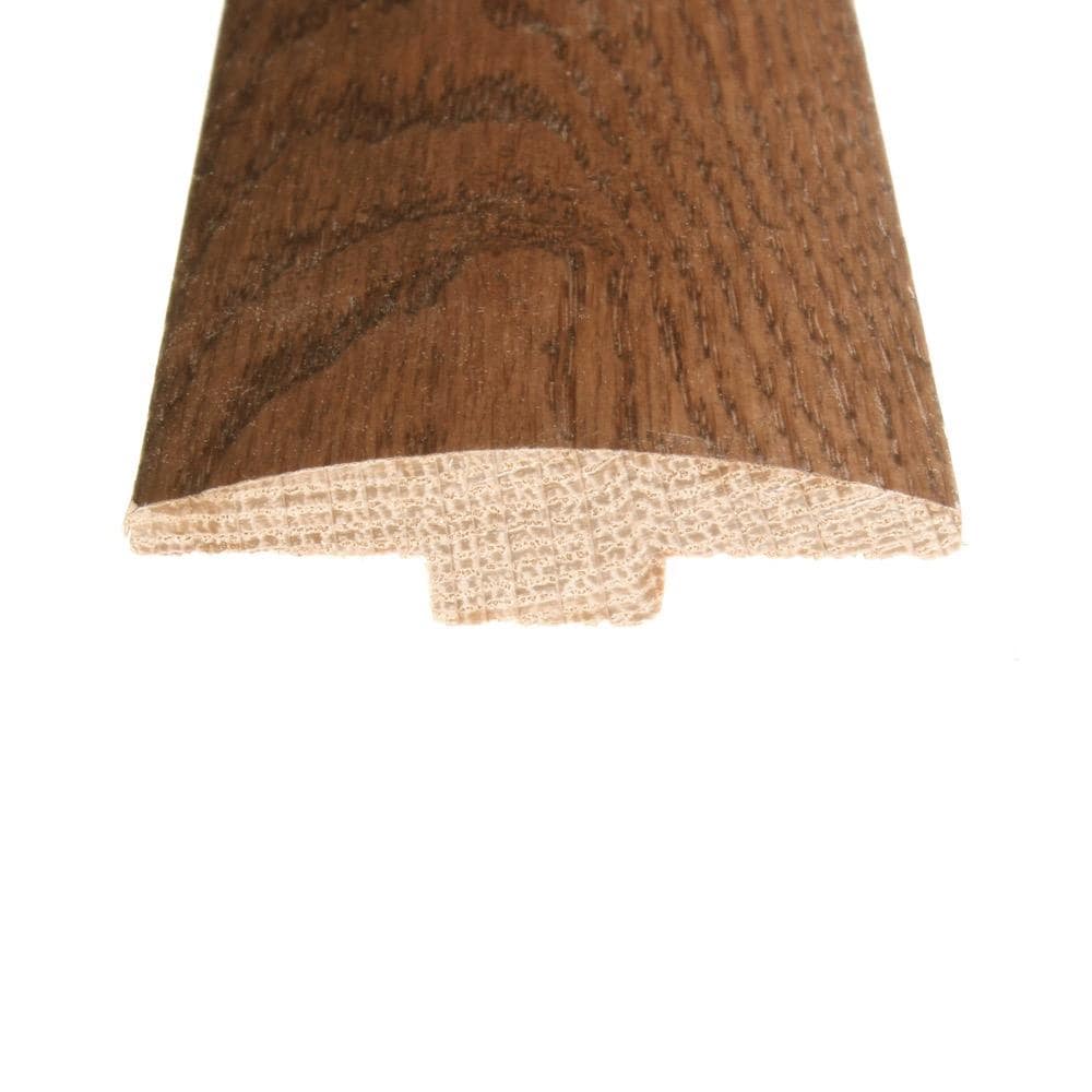 Flexco Saddle 0.46-in T x 2-in W x 78-in L Solid Wood Floor T-Moulding - Image 3