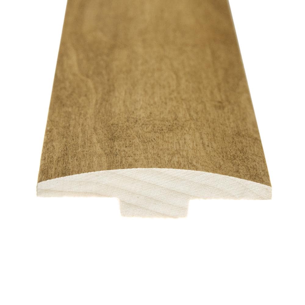 Flexco Sandbank 0.46-in T x 2-in W x 78-in L Solid Wood Floor T-Moulding - Image 2