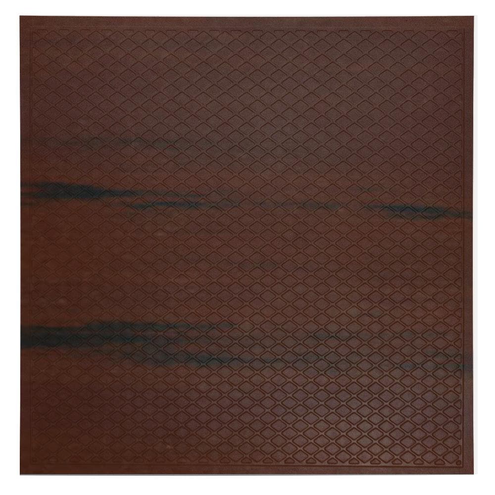 Flexco Simply Cherry 24-in x 24-in Glue-Down Vinyl Tile Flooring (5.06-sq ft)