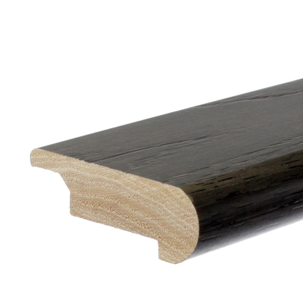 Flexco Solid Wood Stair Nose, 2.75-in W x 78-in L, Hickory Columbus Prefinished