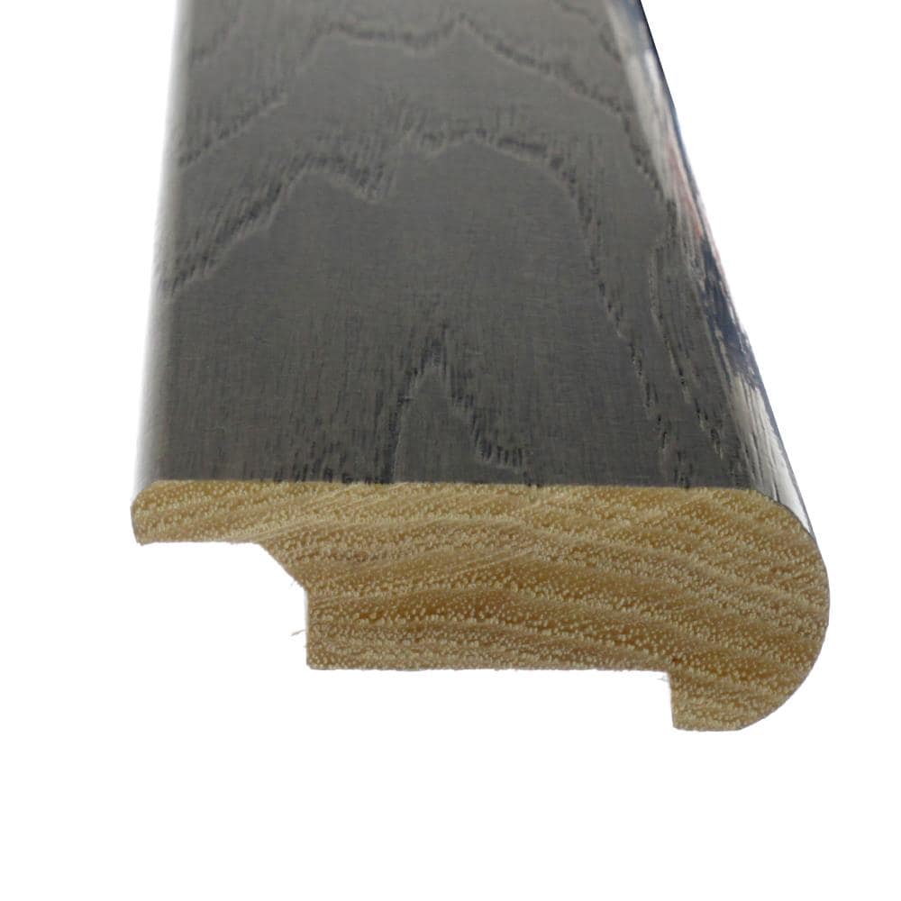 Flexco Solid Wood Stair Nose, 2.75-in W x 78-in L, Hickory Columbus Prefinished - Image 3