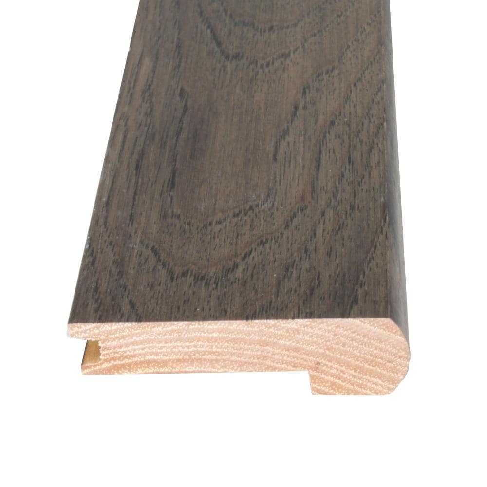 Flexco Solid Wood Stair Nose, 2.75-in W x 78-in L, Hickory Columbus Prefinished Stair Nosing - Image 3