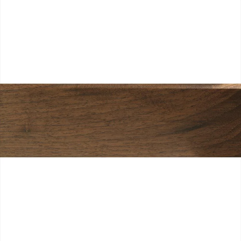 Flexco Solid Wood Stair Nose, 2.75-in W x 78-in L, Java Prefinished Walnut Stair Nosing - Image 4