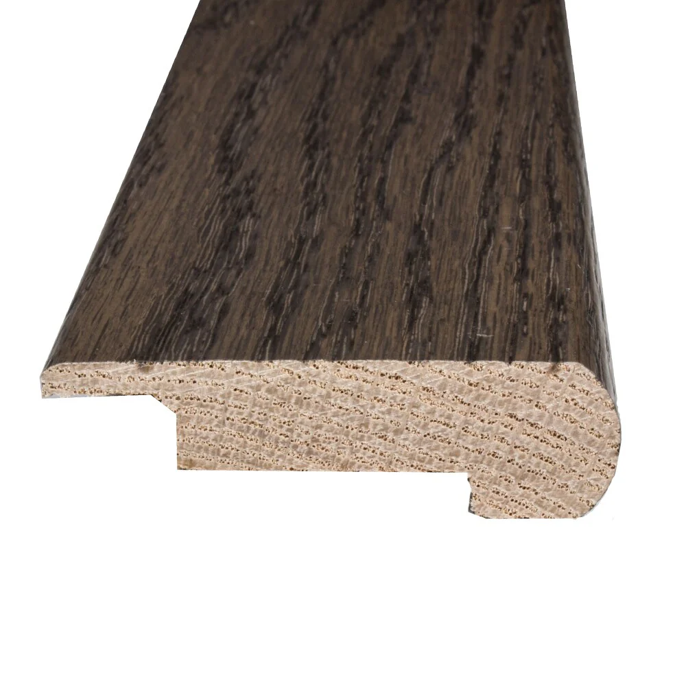Flexco Solid Wood Stair Nose, 2.75-in W x 78-in L, Wendover Prefinished Red Oak Stair Nosing - Image 3