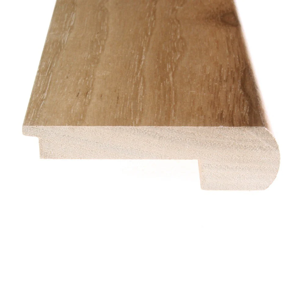 Flexco Solid Wood Stair Nose 2.75-in x 78-in – Briarcliff Prefinished Walnut Stair Nosing - Image 3