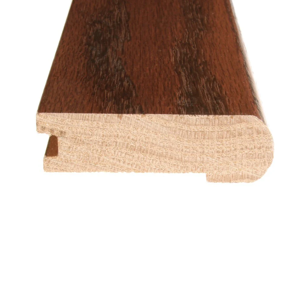 Flexco Solid Wood Stair Nose 2.75-in x 78-in, Cherry Prefinished Oak Stair Nosing - Image 3
