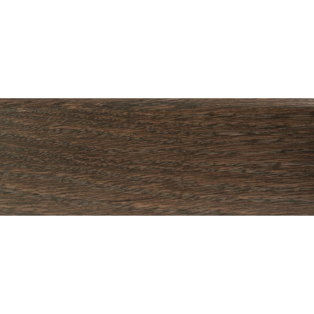 Flexco Solid Wood Stair Nose 2.75-in x 78-in Chocolate Prefinished Oak Stair Nosing - Image 4