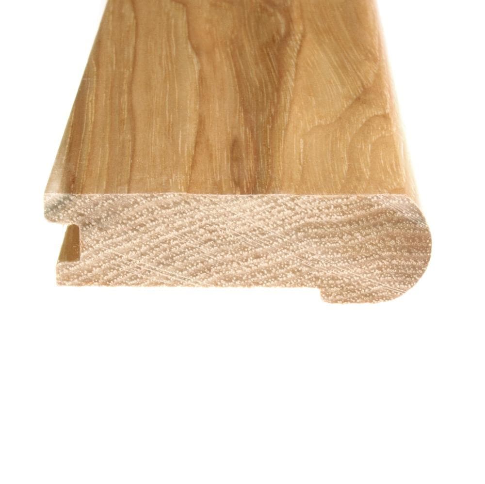 Flexco Solid Wood Stair Nose 2.75-in x 78-in Country Natural Prefinished Hickory Stair Nosing - Image 3