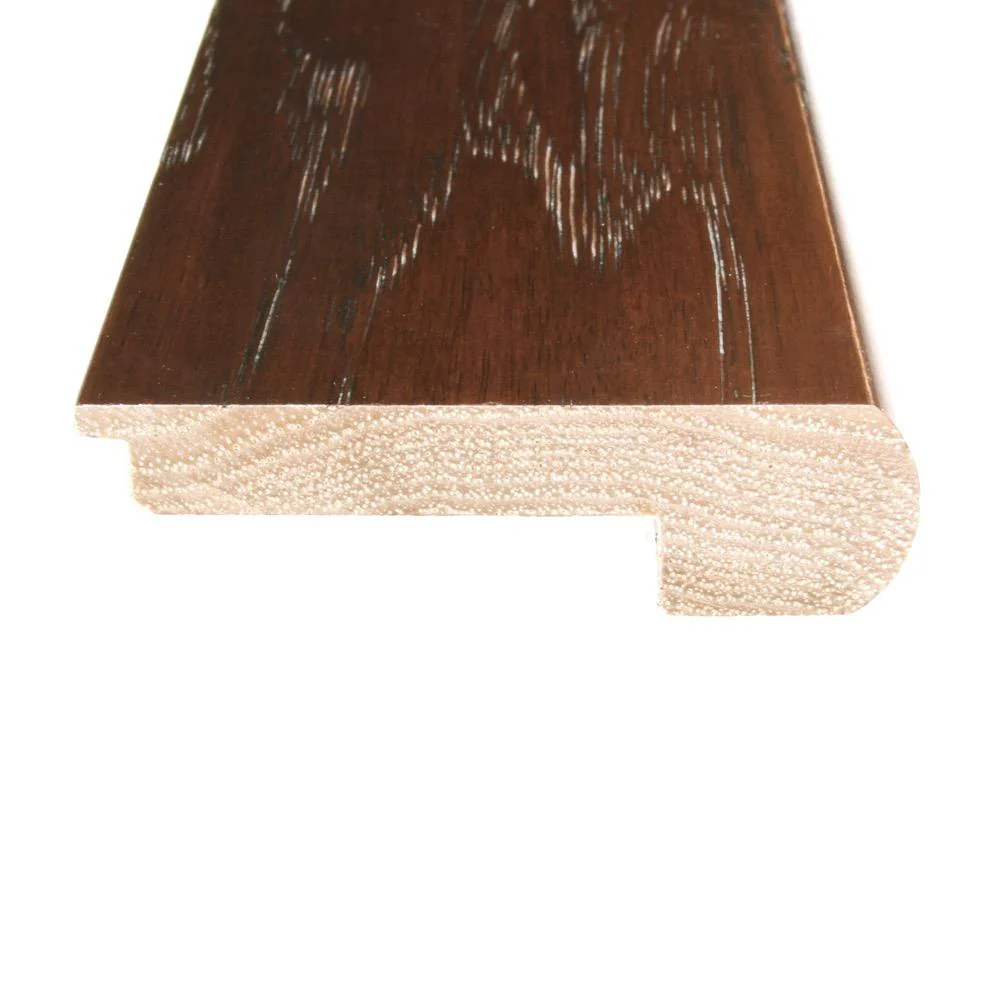 Flexco Solid Wood Stair Nose 2.75-in x 78-in Homestead Prefinished Hickory Stair Nosing - Image 2