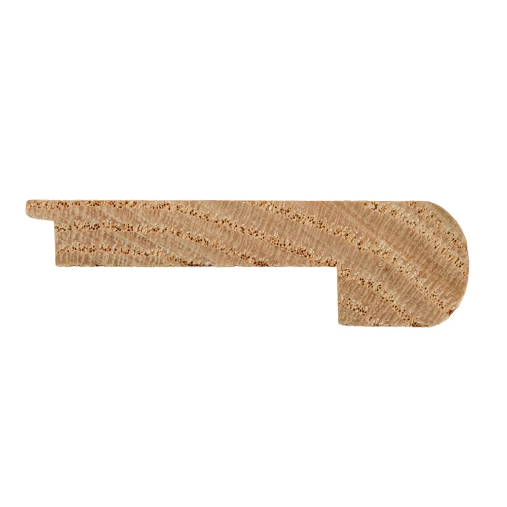 Flexco Solid Wood Stair Nose 2.75-in x 78-in Java Prefinished Maple Stair Nosing - Image 4