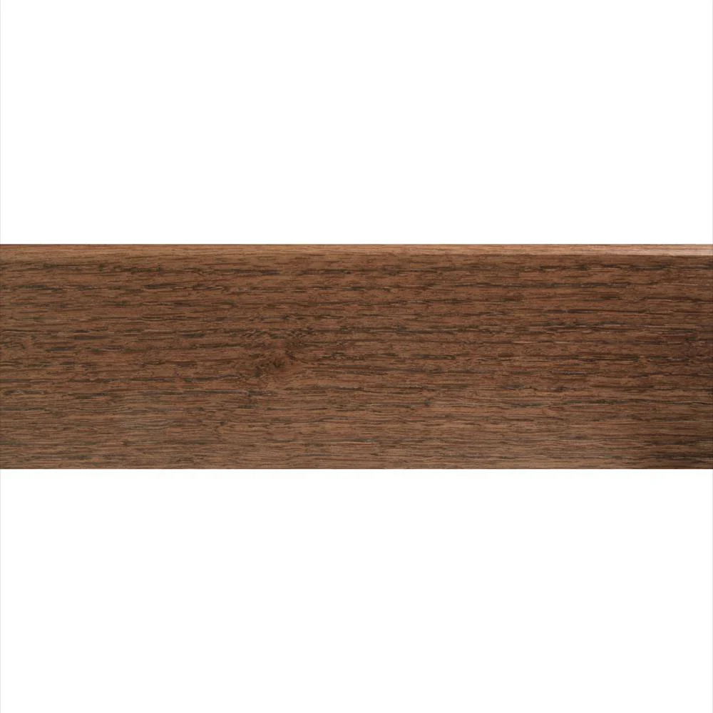 Flexco Solid Wood Stair Nose 2.75-in x 78-in Leathered Prefinished Oak Stair Nosing - Image 5