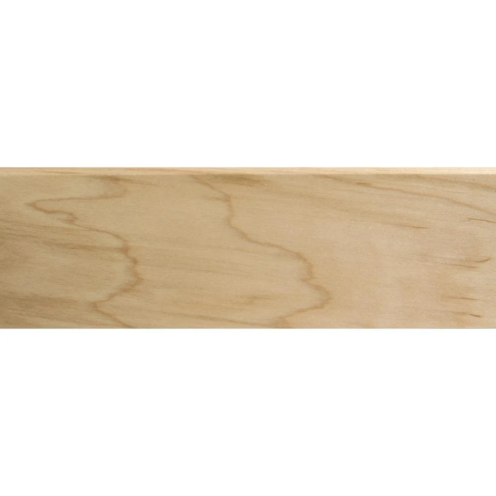 Flexco Solid Wood Stair Nose 2.75-in x 78-in Natural Prefinished Maple Stair Nosing - Image 4