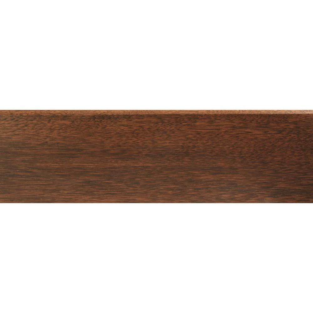 Flexco Solid Wood Stair Nose 2.75-in x 78-in Natural Prefinished Sapele Stair Nosing - Image 4