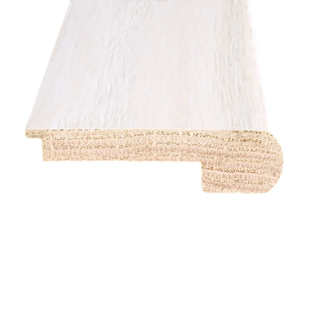 Flexco Solid Wood Stair Nose 2.75-in x 78-in Outerbanks Prefinished Oak Stair Nosing - Image 3