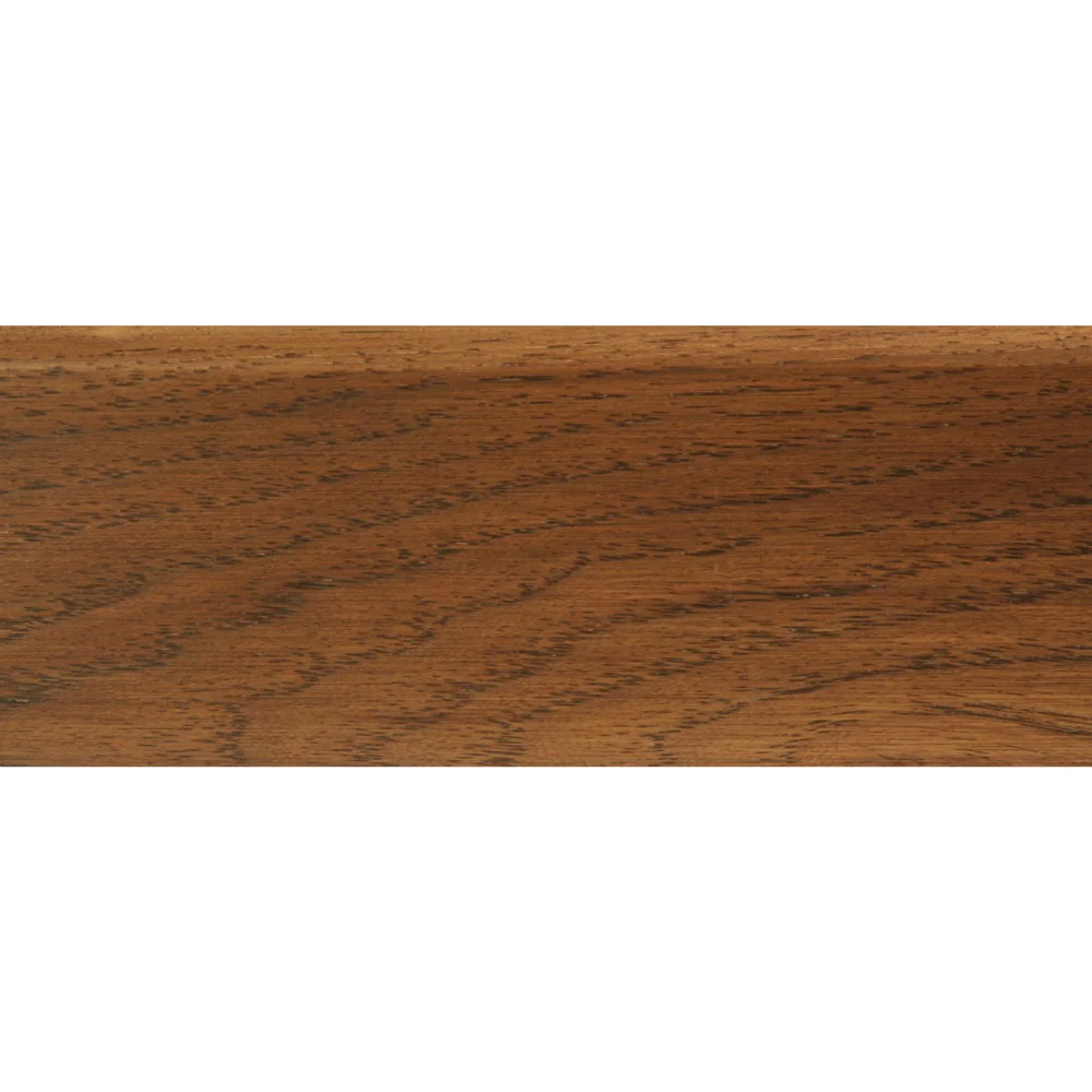 Flexco Solid Wood Stair Nose 2.75-in x 78-in Oxford Brown Prefinished Hickory Stair Nosing - Image 5