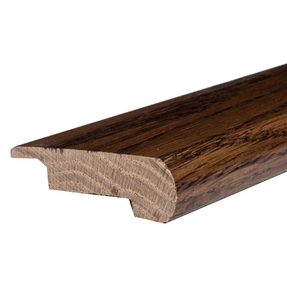 Flexco Solid Wood Stair Nose 2.75-in x 78-in Tapenade Prefinished Red Oak Stair Nosing