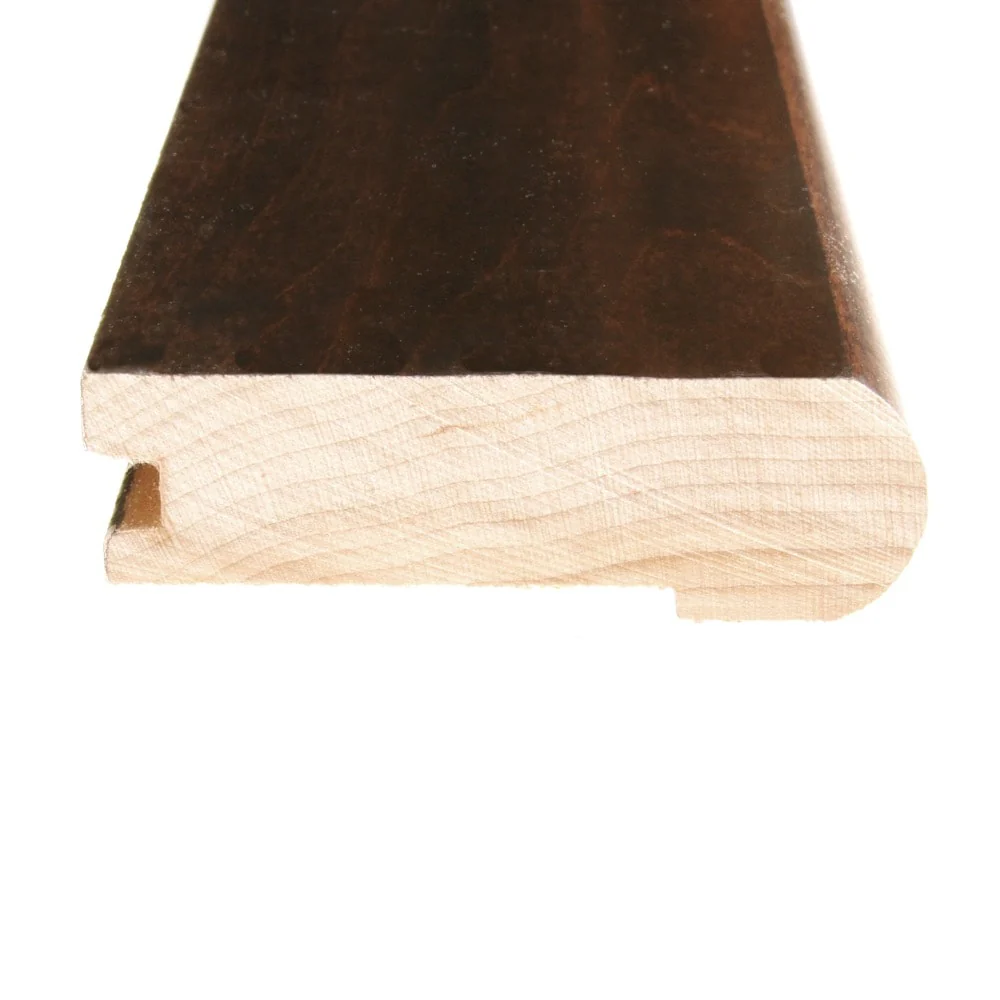 Flexco Solid Wood Stair Nose 2.75-in x 78-in Truffle Prefinished Maple Stair Nosing - Image 2
