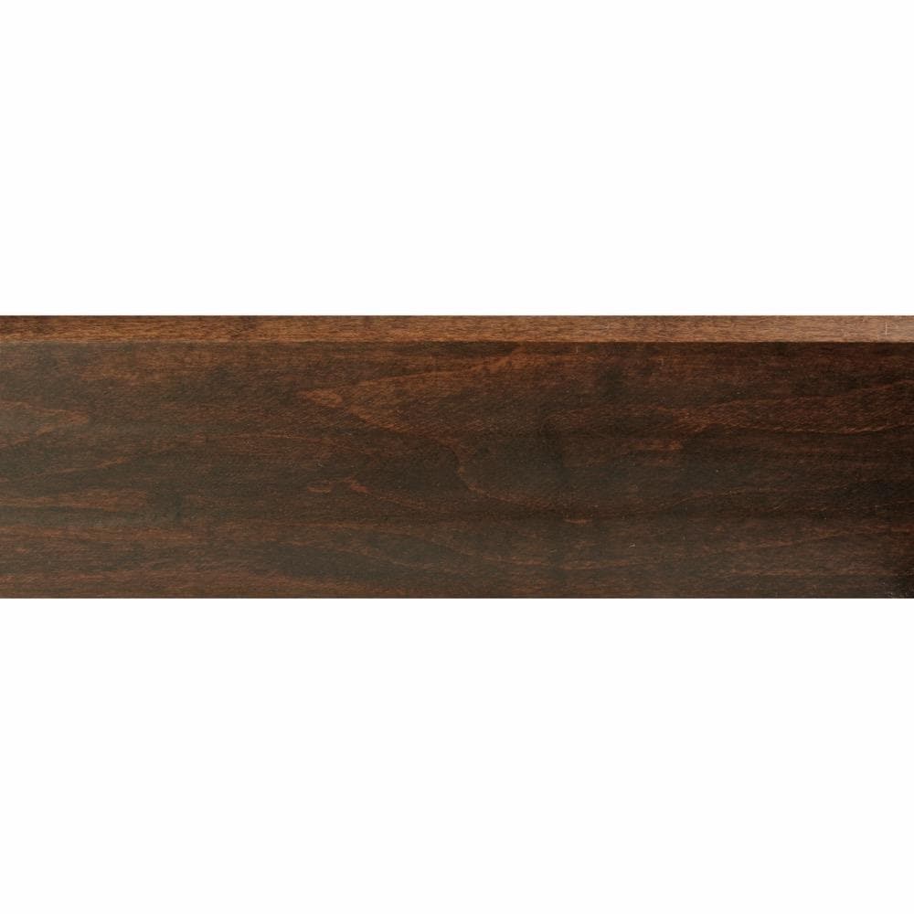 Flexco Solid Wood Stair Nose 2.75-in x 78-in Truffle Prefinished Maple Stair Nosing - Image 4