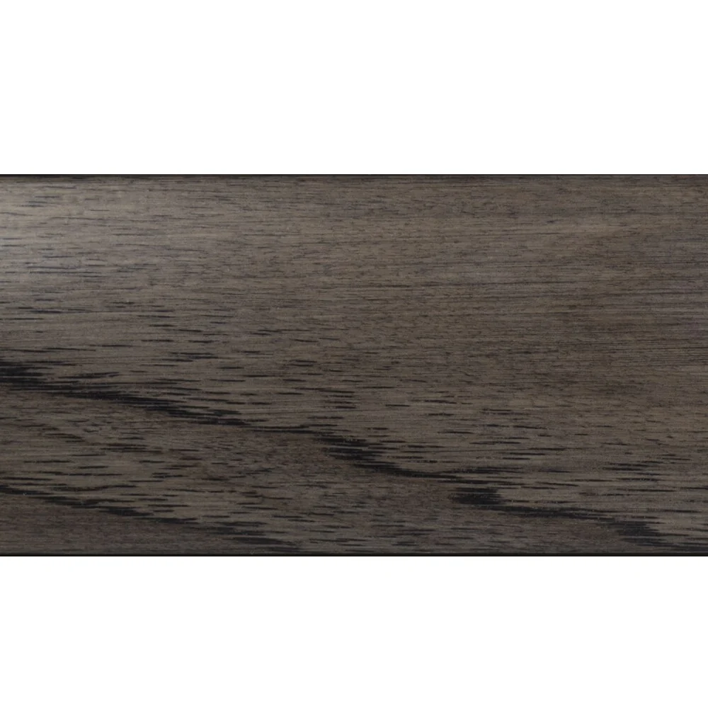 Flexco Solid Wood Stair Nose 3.25-in x 78-in Shady Gray Prefinished Hickory Stair Nosing - Image 4