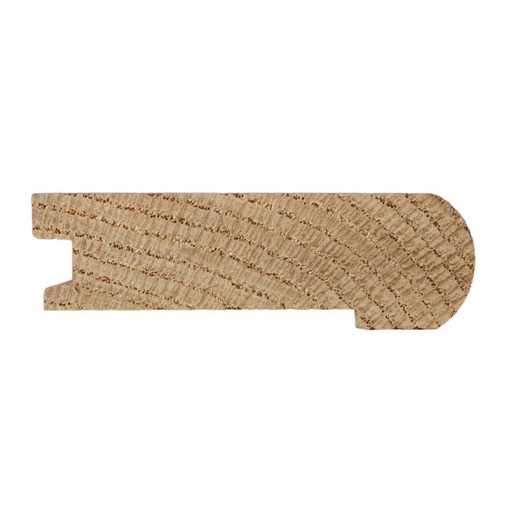 Flexco Stair Nose 3.5-in x 144-in Natural Unfinished Stair Nosing - Image 2