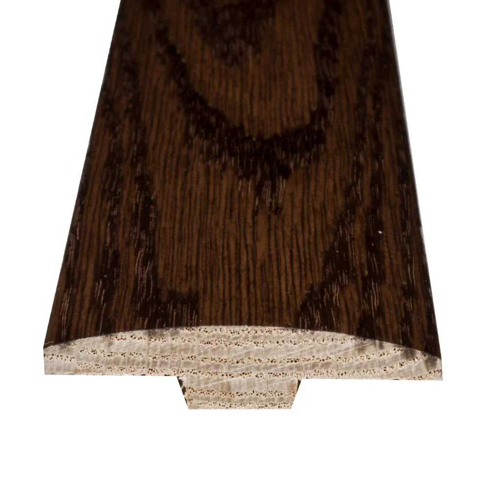 Flexco Tapenade 0.46-in T x 2-in W x 78-in L Solid Wood Floor T-Moulding - Image 3
