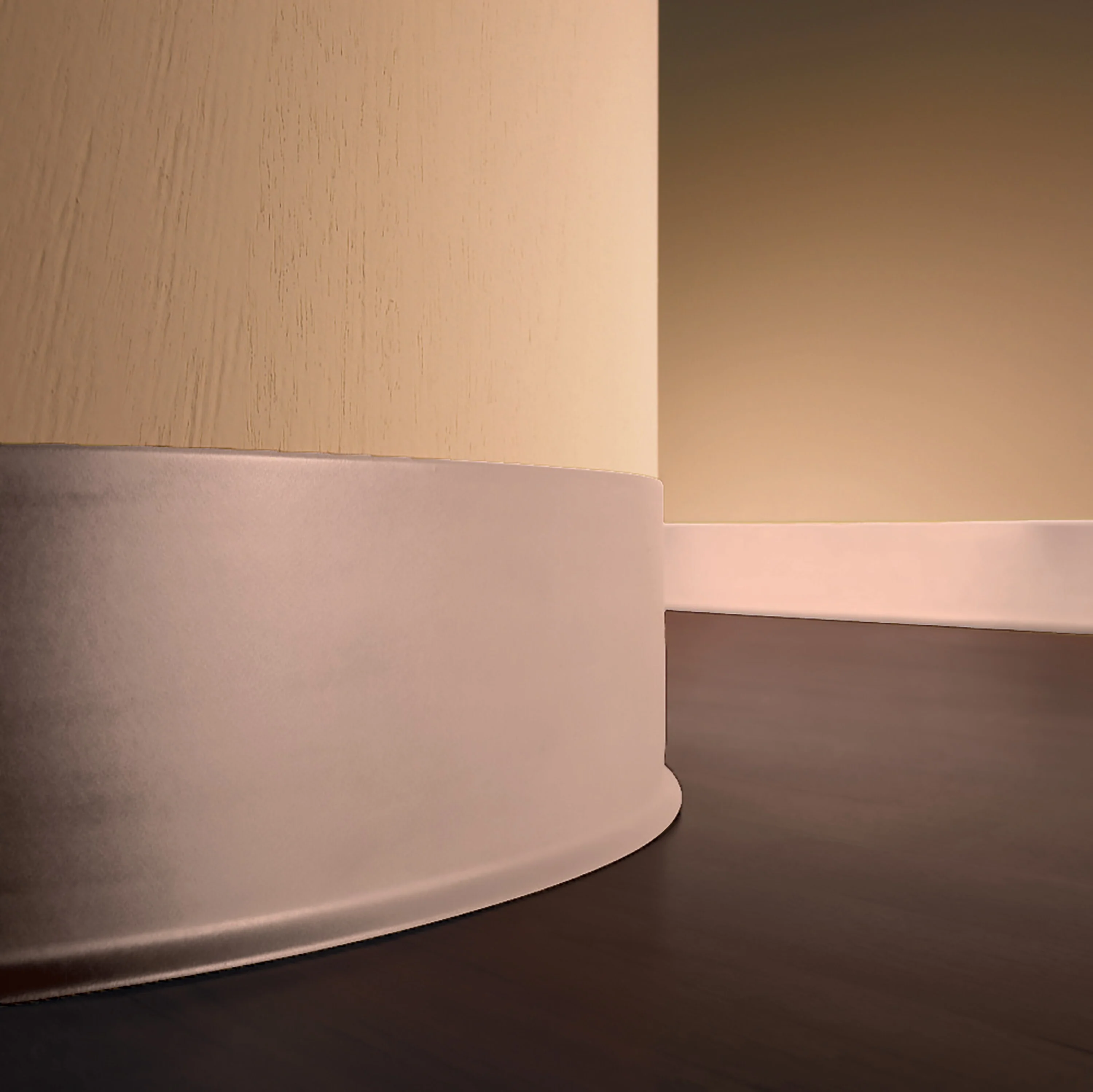Flexco Taupe 6-in x 48-in Vinyl Wall Base (30-Pack) - Image 2