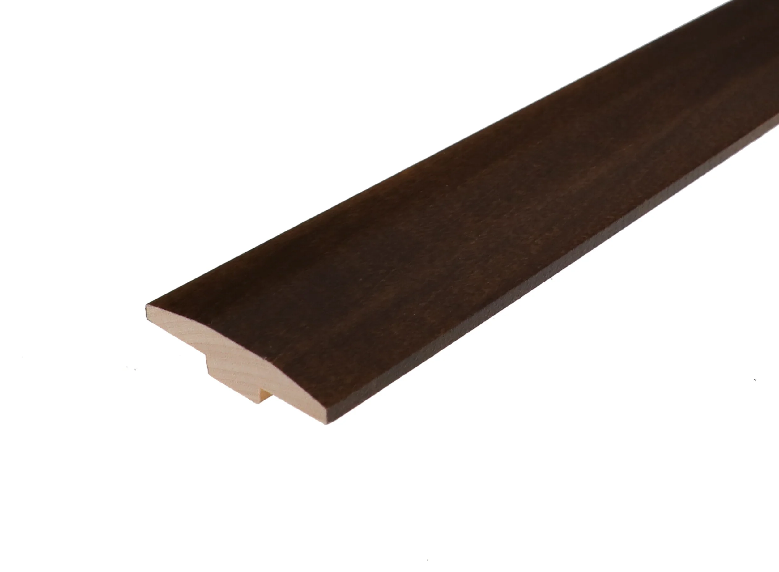 Flexco Venus 2-in T x 0.44-in W x 78-in L Solid Wood Floor T-moulding