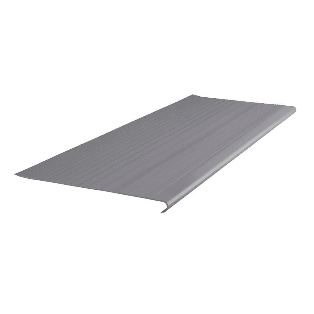 Flexco VT Series 12.25-in x 42-in Greystone Stair Tread