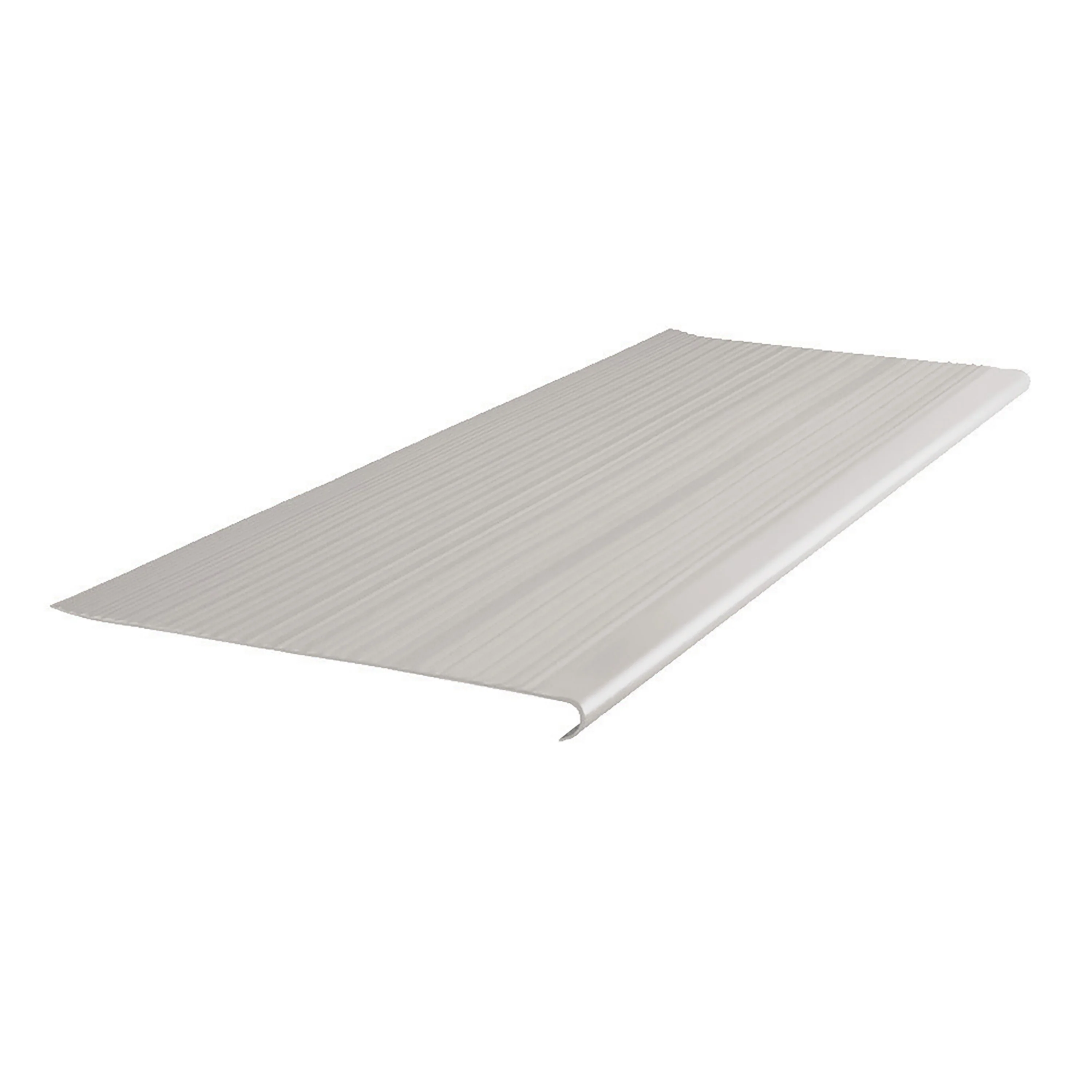 Flexco VT Series 12.25-in x 42-in Storm Gray Stair Tread