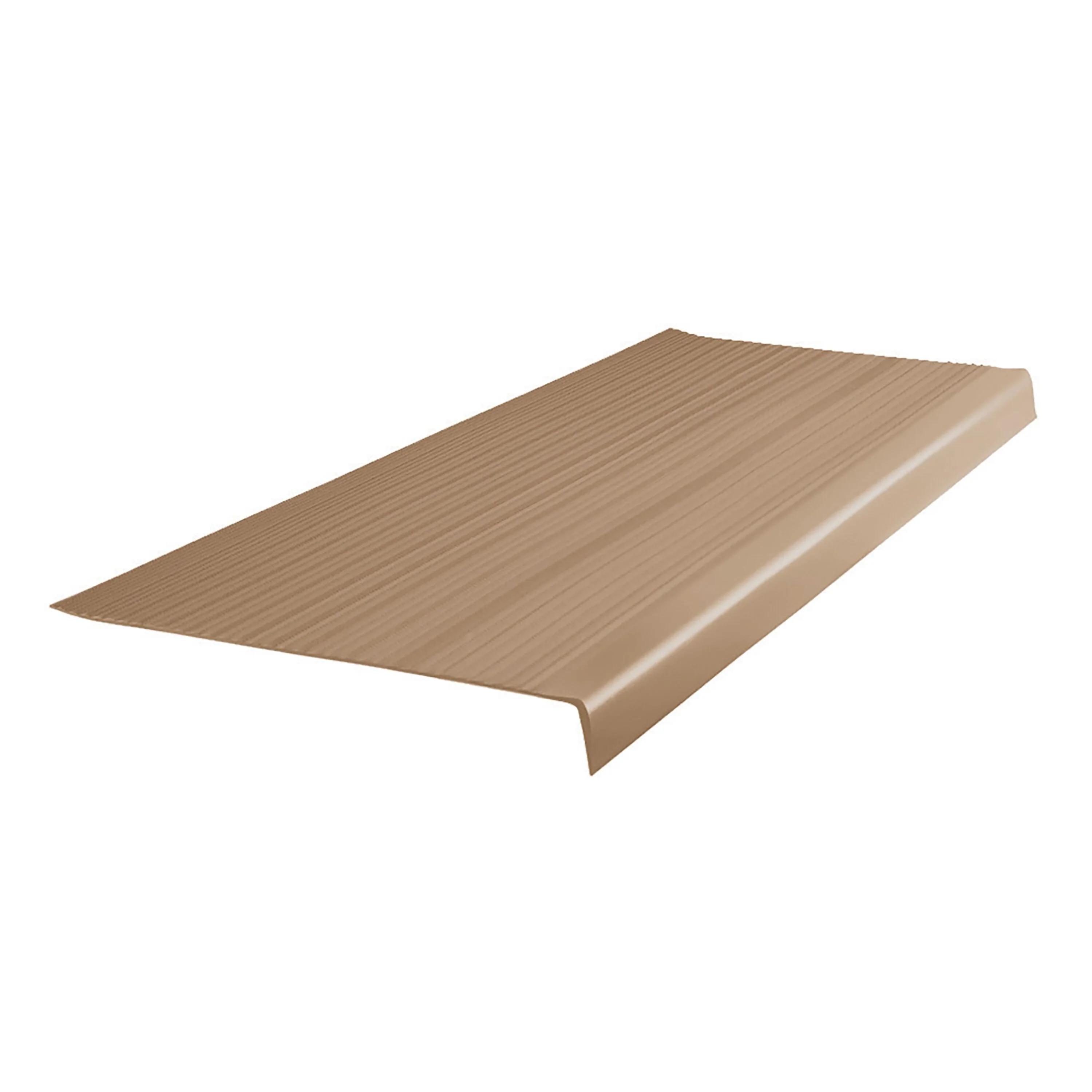 Flexco VT Series 12-in x 72-in Cappuccino Vinyl Stair Tread