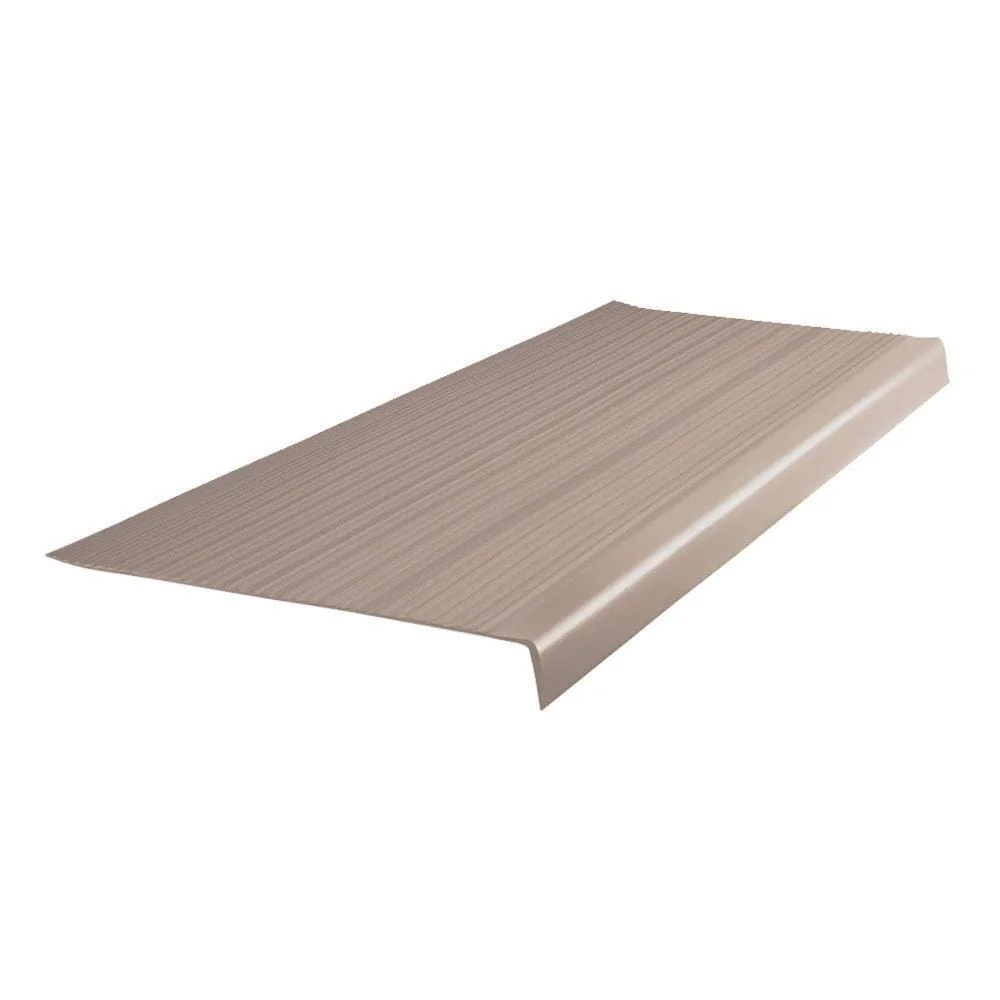 Flexco VTS Series Vinyl Stair Tread, 42-in, Dark Beige