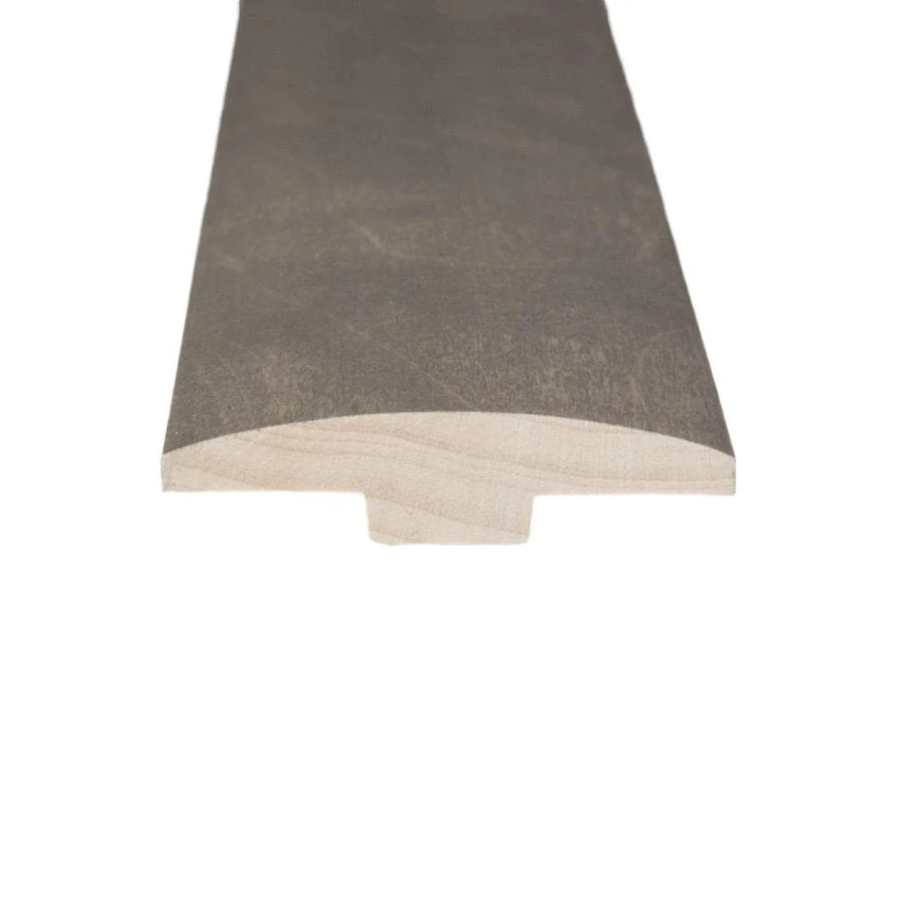 Flexco Woolen 0.46-in T x 2-in W x 78-in L Solid Wood Floor T-Moulding - Image 4
