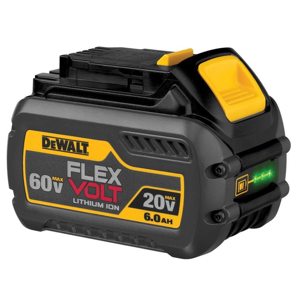 FLEXVOLT 20V/60V MAX Lithium-Ion 6.0Ah Battery (4 Pack) - Image 7