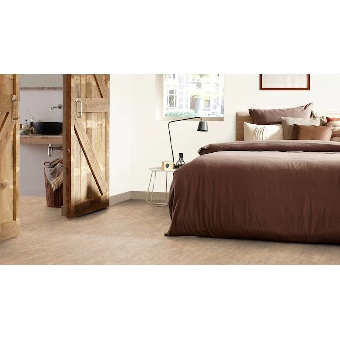 Forbo Flooring Systems Marmoleum Cinch Loc Seal Donkey Island 10-mm T x 12-in W x 12-in L Waterproof Tile Look Laminate Flooring (6.78-sq ft / Carton) - Image 3