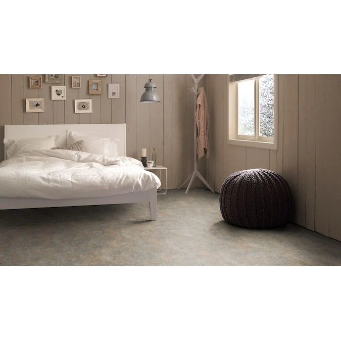 Forbo Flooring Systems Marmoleum Cinch Loc Seal Granada 10-mm T x 12-in W x 12-in L Waterproof Tile Look Laminate Flooring (6.78-sq ft / Carton) - Image 2