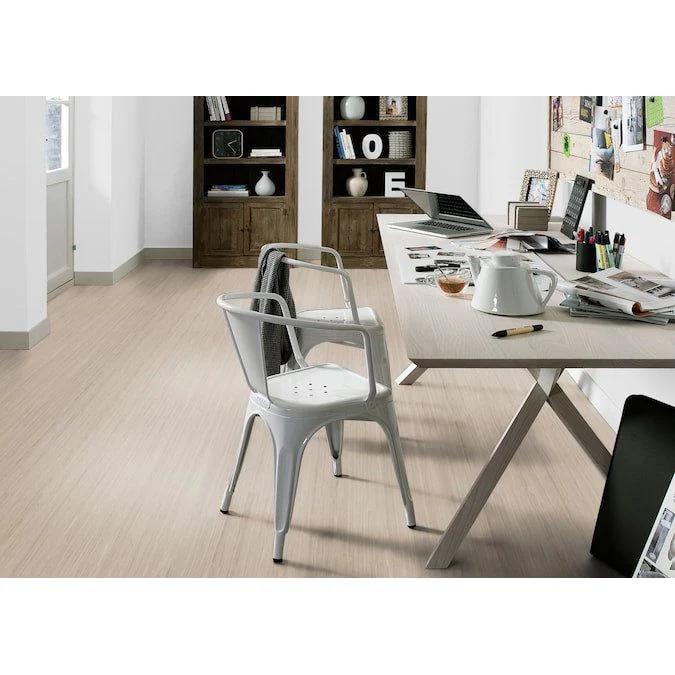 Forbo Flooring Systems Marmoleum Cinch Loc Seal Rocky Ice 10-mm T x 12-in W x 36-in L Waterproof Wood Plank Laminate Flooring (20.34-sq ft / Carton) - Image 3