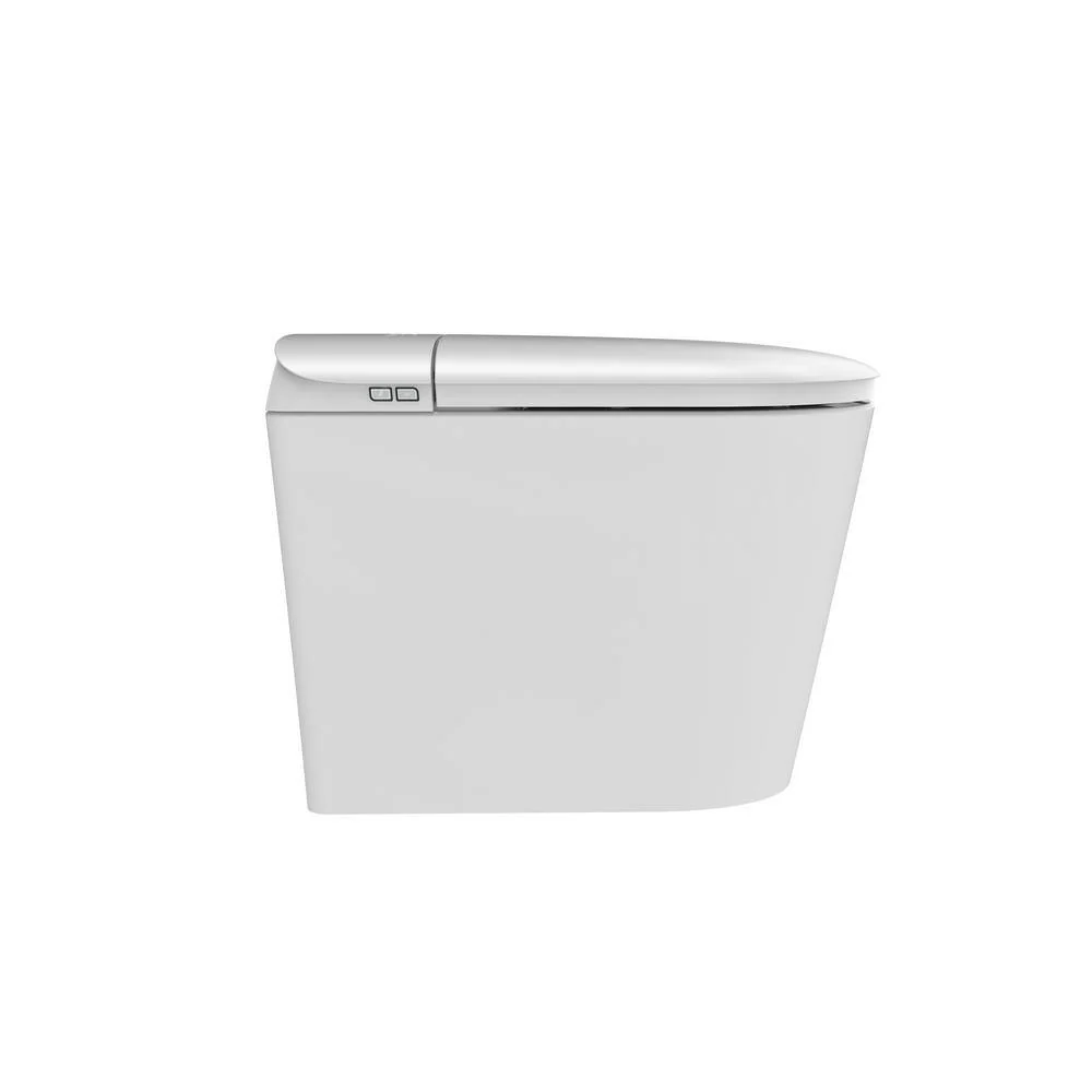 FORCLOVER Elongated Bidet Toilet 1.28 GPF with Heated Seat and LED Display - Image 4